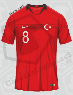 camiseta Turquía camiseta Turquía