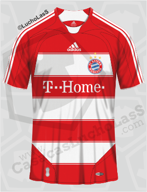 camiseta-BAYERN-MUNCHEN-2008-09-adidas-home-Casacas-LuchoLasS