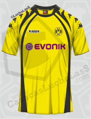 camiseta-BORUSSIA-DORTMUND-2009-10-kappa-home-Casacas-LuchoLasS