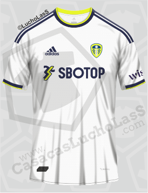 camiseta-LEEDS-UNITED-2022-23-adidas-home-Casacas-LuchoLasS