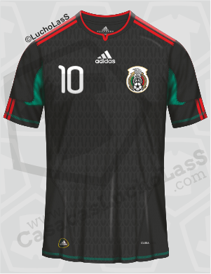 camiseta-MEXICO-2010-adidas-away-Casacas-LuchoLasS