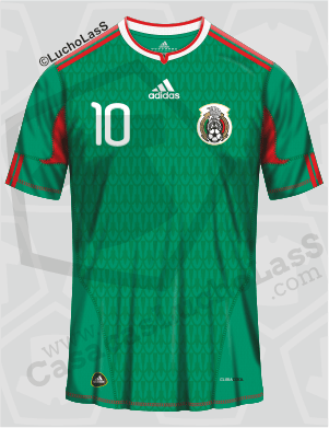 camiseta-MEXICO-2010-adidas-home-Casacas-LuchoLasS