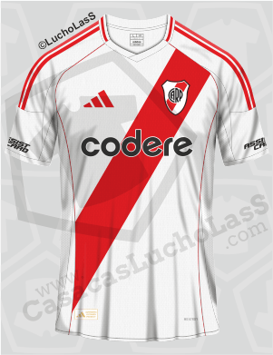 camiseta-RIVER-PLATE-2024-25-adidas-home-Casacas-LuchoLasS