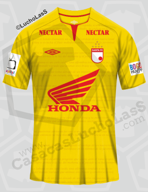 camiseta-INDEPENDIENTE-SANTA-FE-2013-umbro-third-Casacas-LuchoLasS