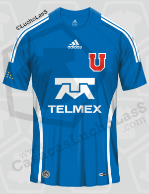 camiseta-U-DE-CHILE-2009-adidas-home-Casacas-LuchoLasS