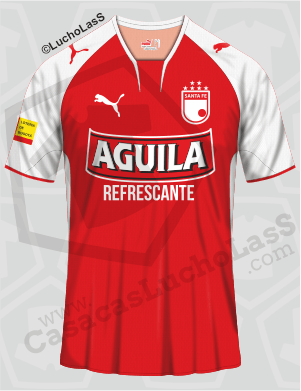 camiseta Independiente Santa Fe 2008 camiseta Independiente Santa Fe 2006